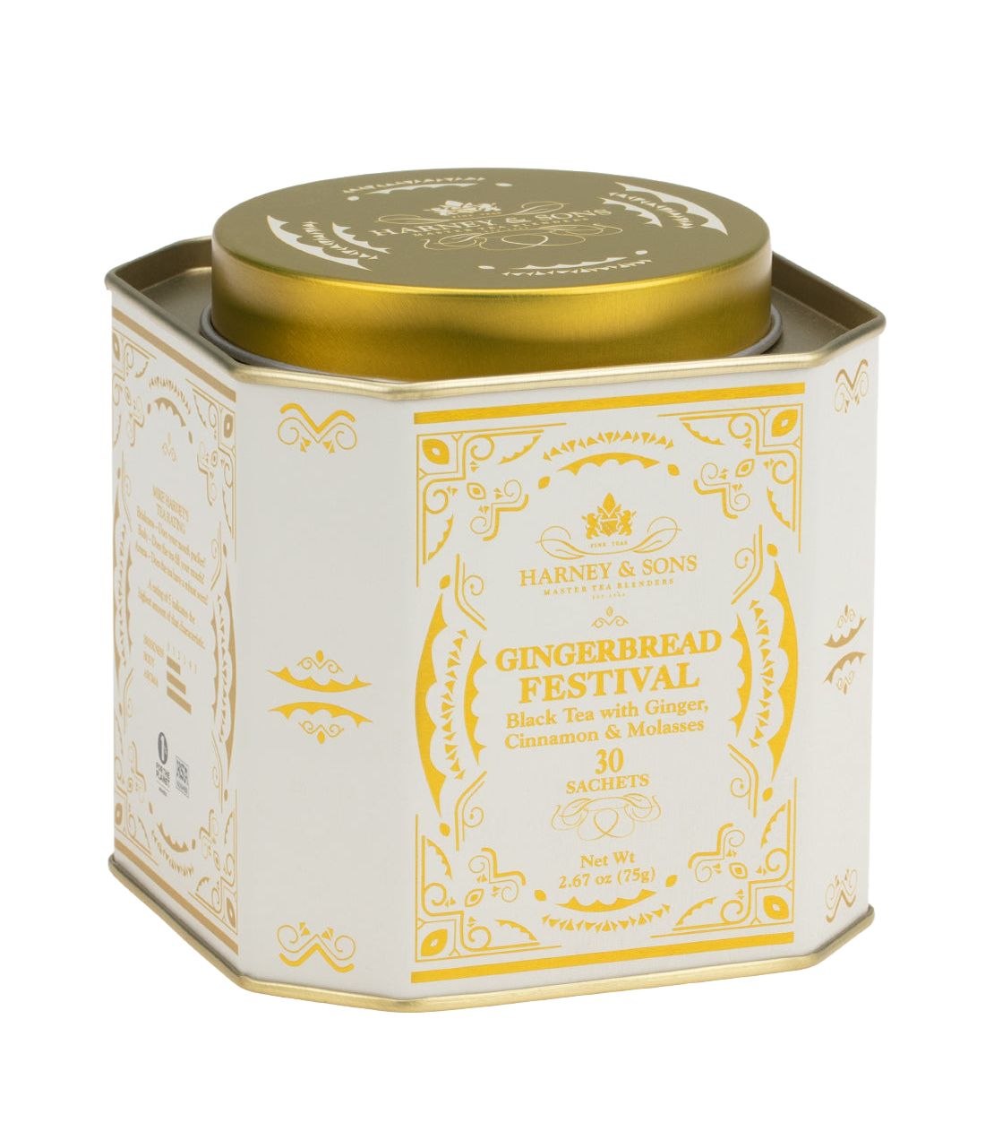 Gingerbread Festival sachets tin
