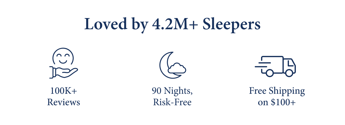 Loved by 4.2M+ Sleepers