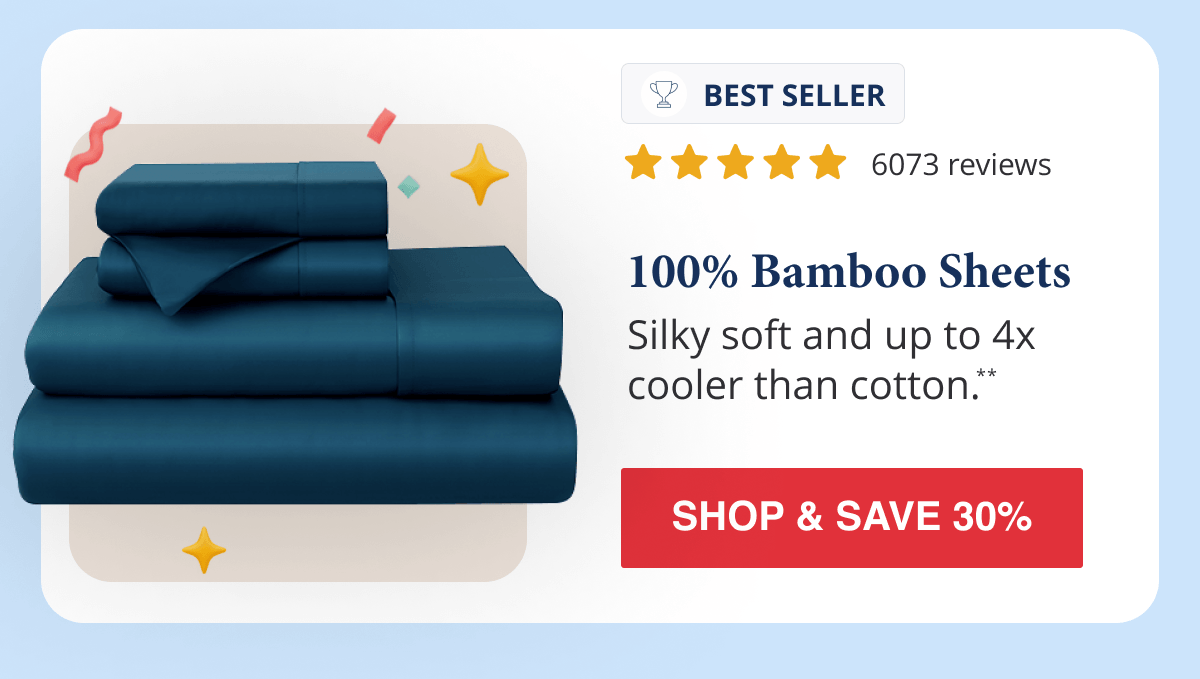 100% Bamboo Sheets