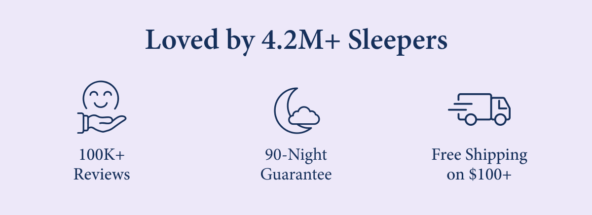  Loved by 4.2M+ Sleepers