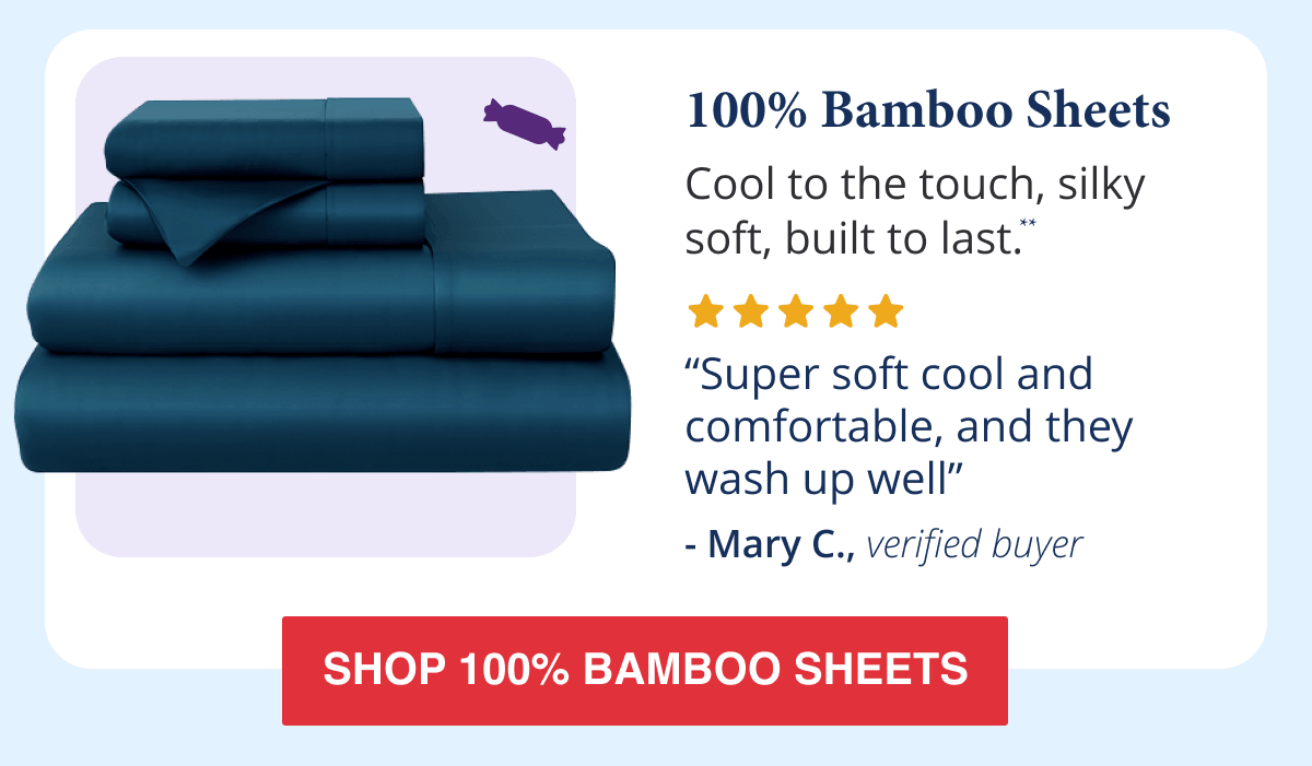 100% Bamboo Sheets