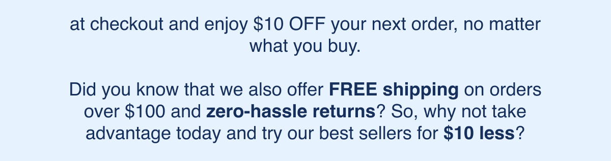 Use code KTJX10