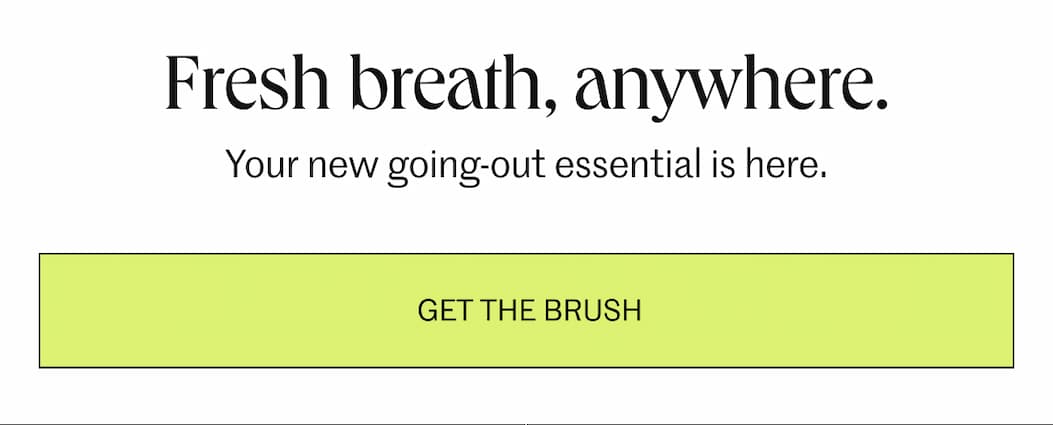 Get Your Everywhere Toothbrush