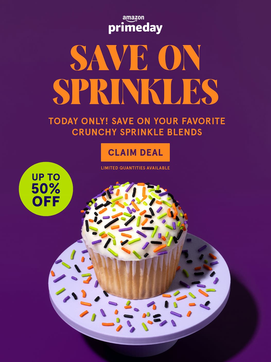 Up to 50% off Sprinkles Today Only, Limited quantities available