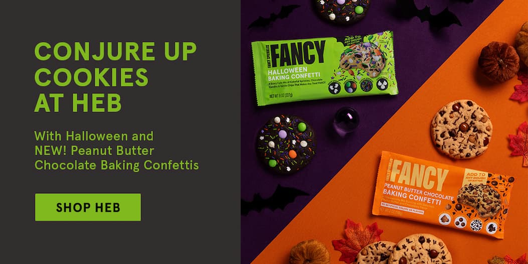 Conjure Up Cookies with limited edition Baking Confetti at HEB
