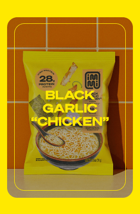 Black Garlic "Chicken" Ramen