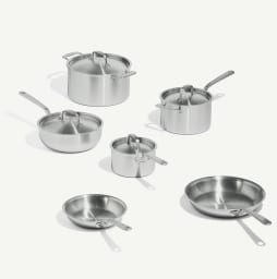 Stainless Clad Set, 10-Piece