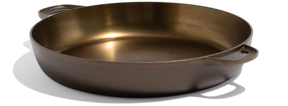 The 14 inch cast iron skillet