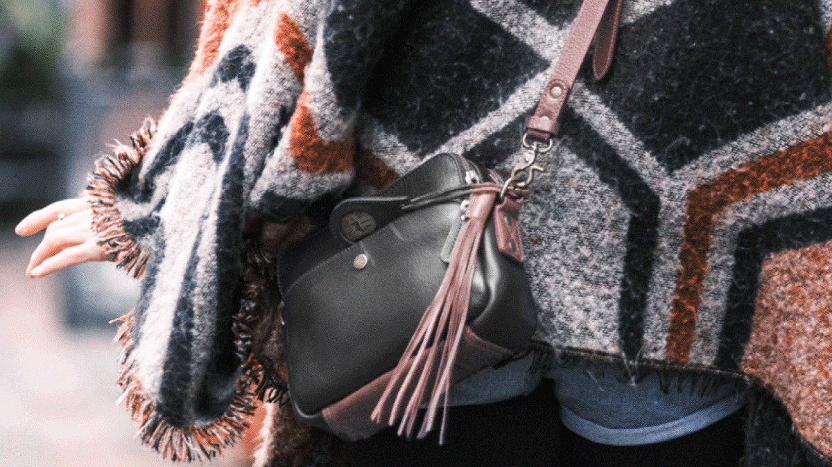 Everyday Double Zip Leather Crossbody, back in stock