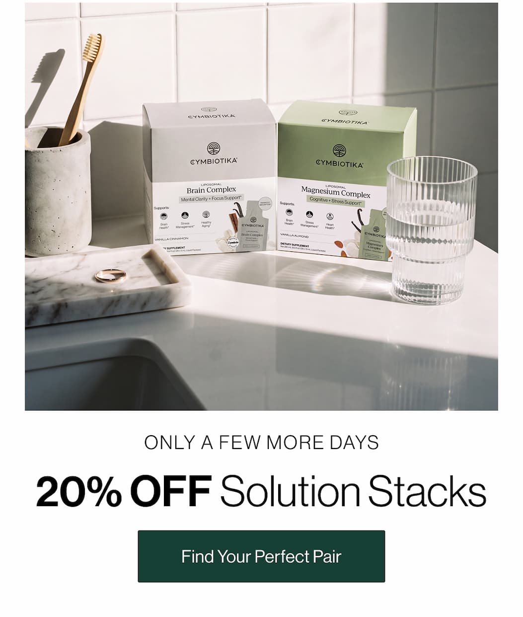 Only A Few More Days. 20% OFF Solution Stacks