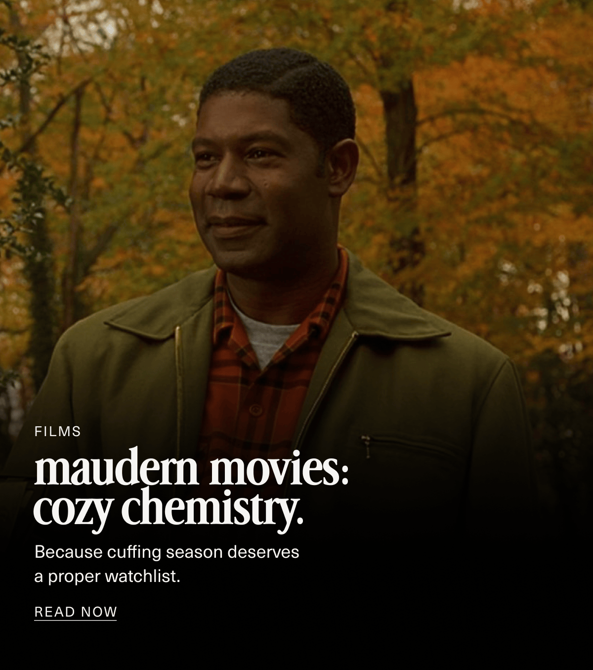 Films | maudern movies: cozy chemistry. | Because cuffing season deserves  a proper watchlist. | READ NOW