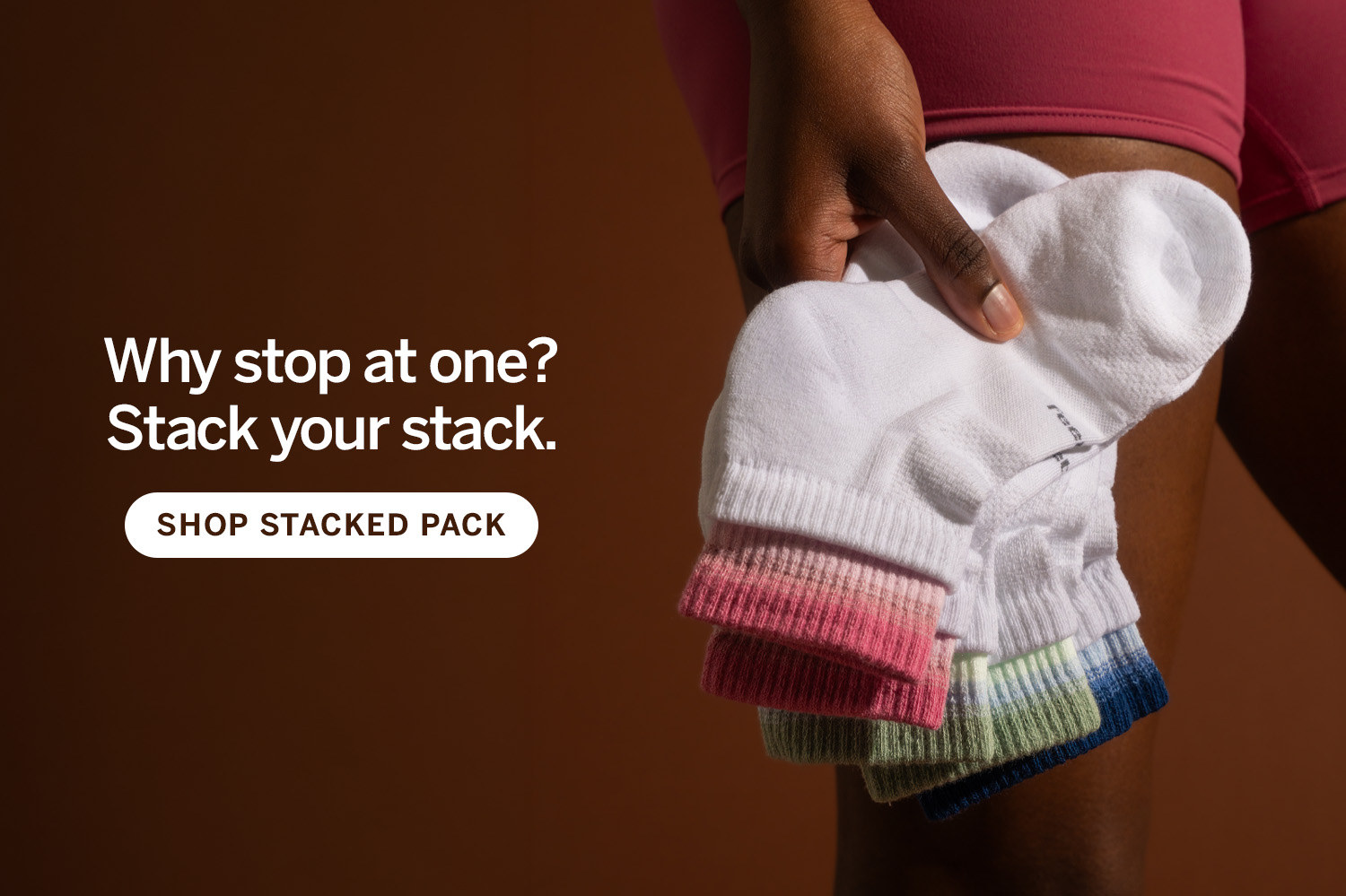 Why stop at one? Stack your stack. - Shop Stacked Pack