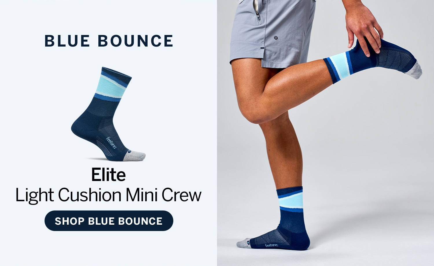 Blue Bounce - Elite Light Cushion Mini Crew - Shop Blue Bounce