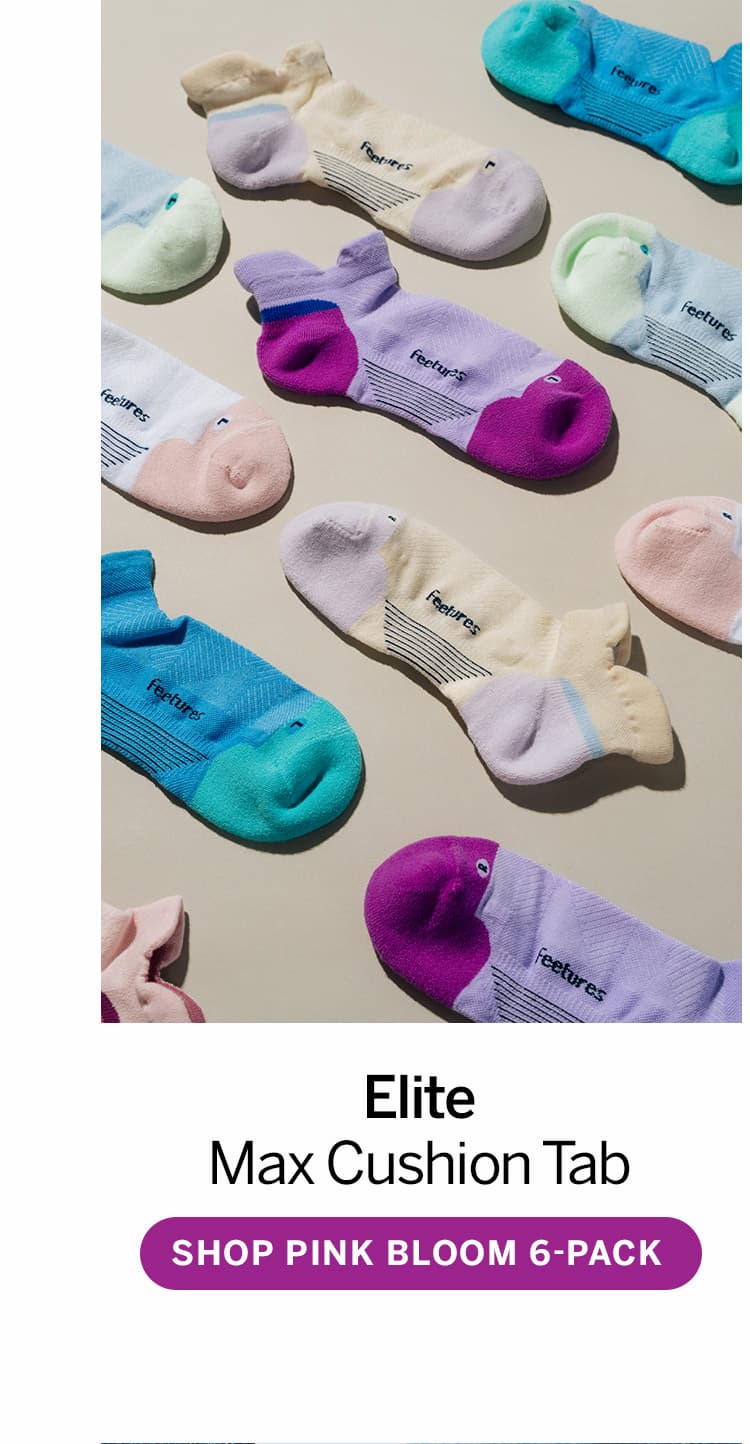 Elite Max Cushion Tab, Pink Bloom Mix 