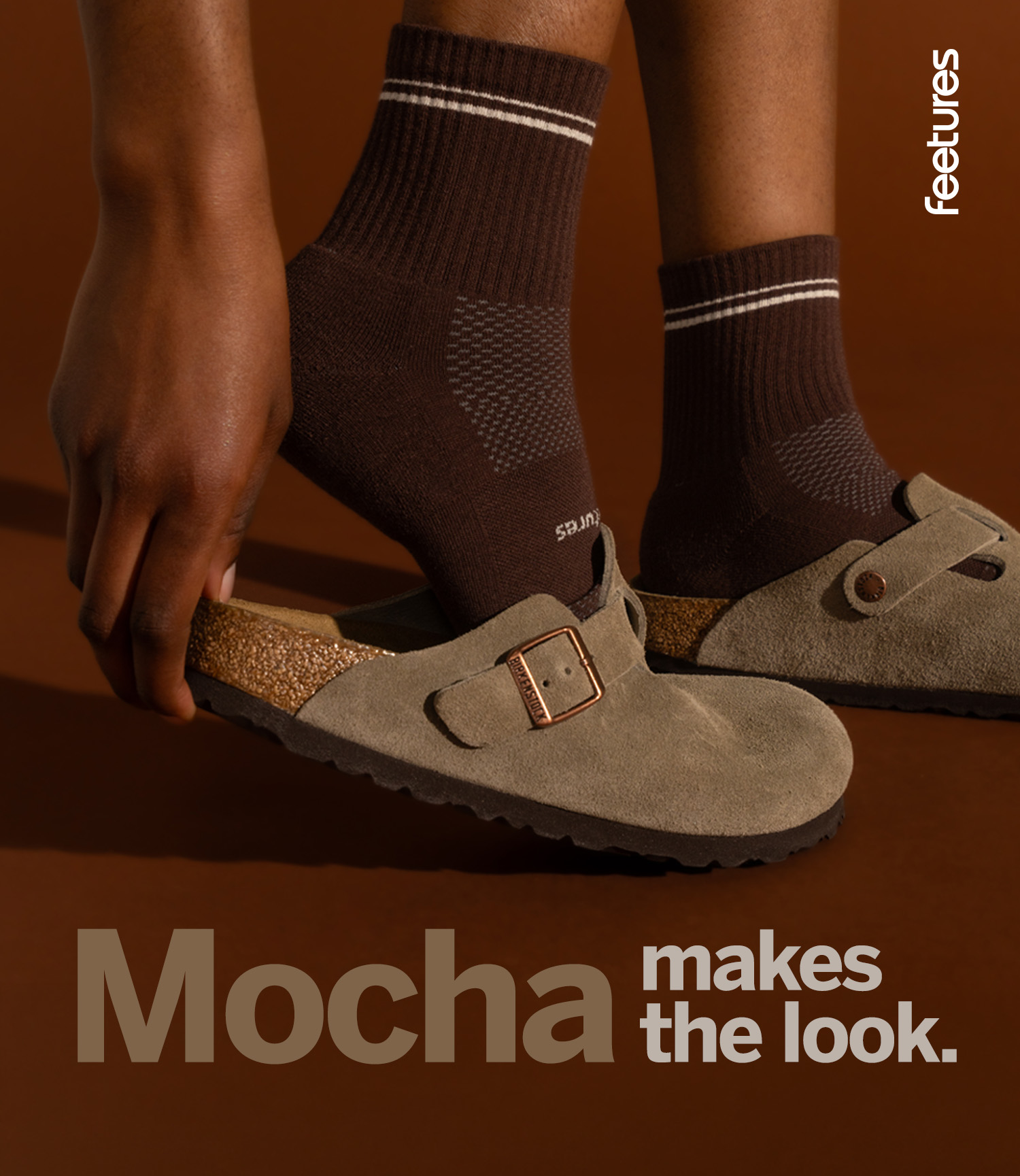 Mocha makes the look. Go Mocha. 