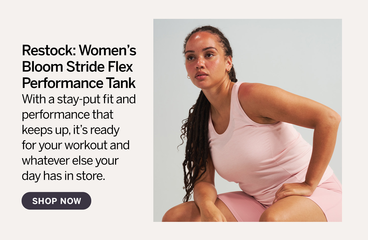 Restock: Women's Bloom Stride Flex Performance Tank - Shop Now