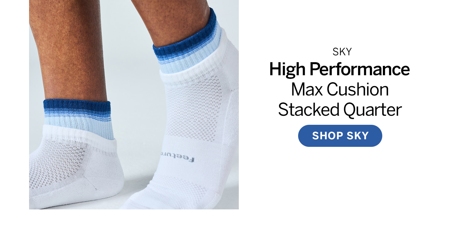 High Performance Max Cushion Stacked Quarter - Shop Sky