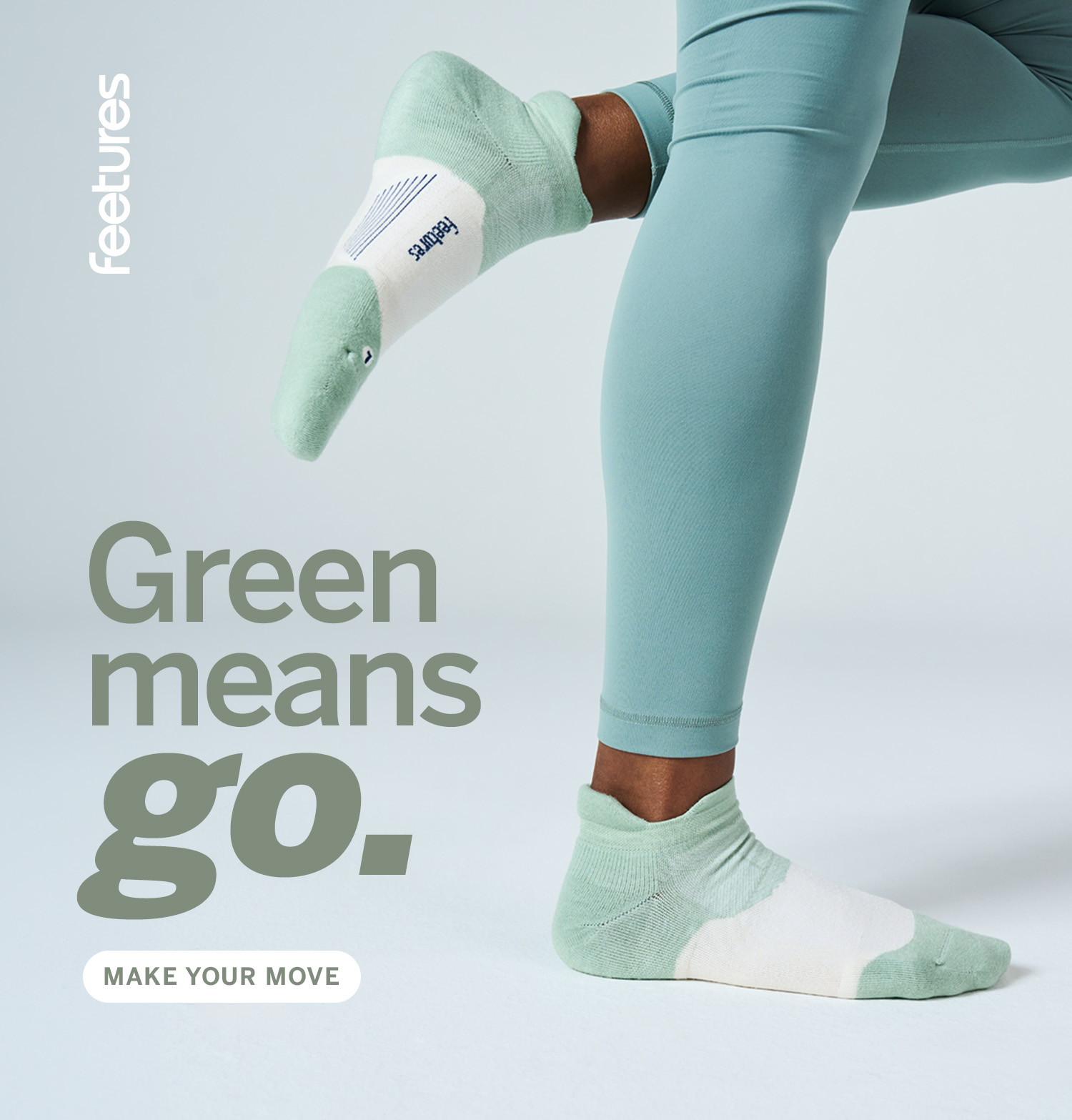 Green means go. Make your move. 