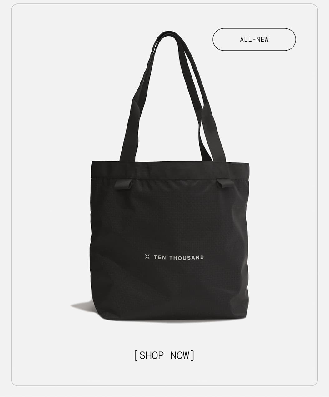 PDP Image: Black Daily Ripstop Tote