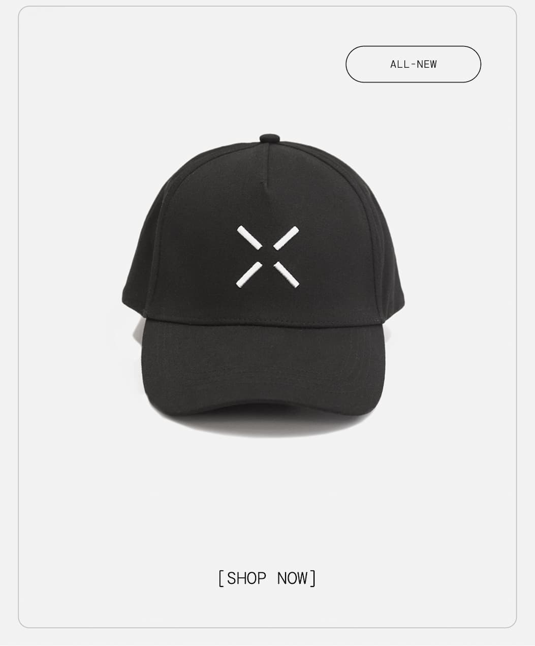 Body Copy: PDP Image Black Core Logo Hat