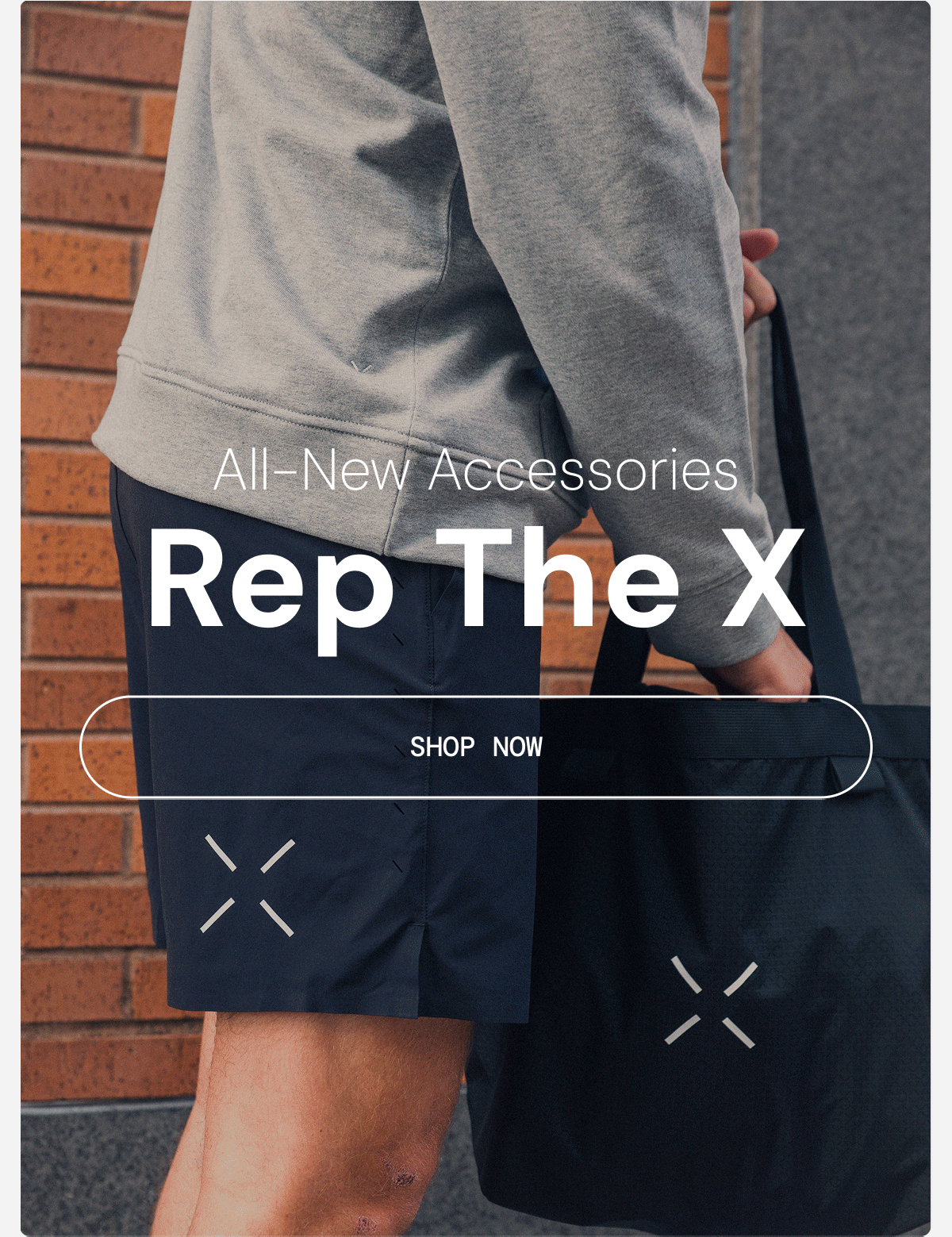 Hero Image: Gif of New Accessories Products: Het, Socks, Tote Bag. Shop Now
