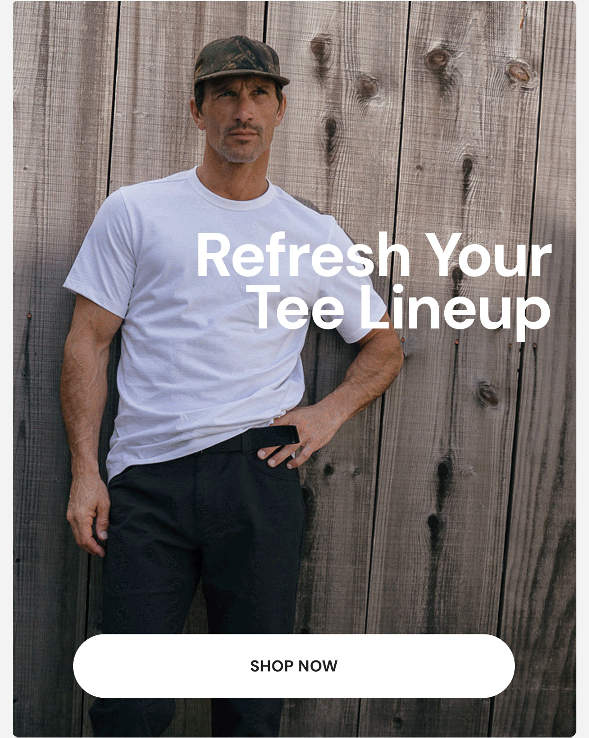 Hero: Refresh Your Tee Lineup