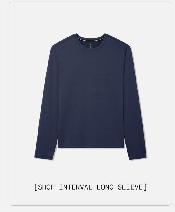 PDP Image: Navy Blue Interval Long Sleeve