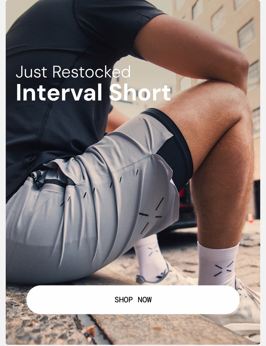 Hero: Just Restocked Interval Short