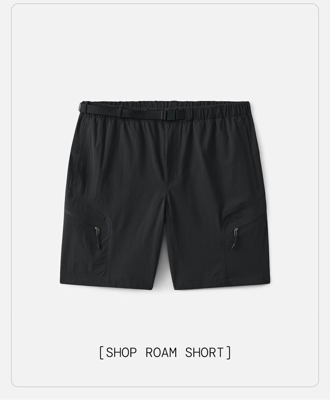 PDP Image: Black Roam Rucking Short