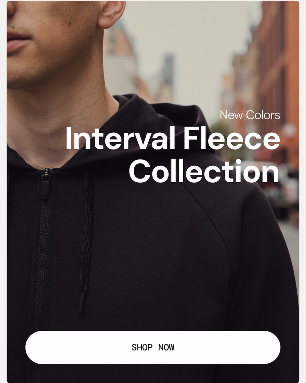 Hero: New Colors in The Interval Fleece Collection