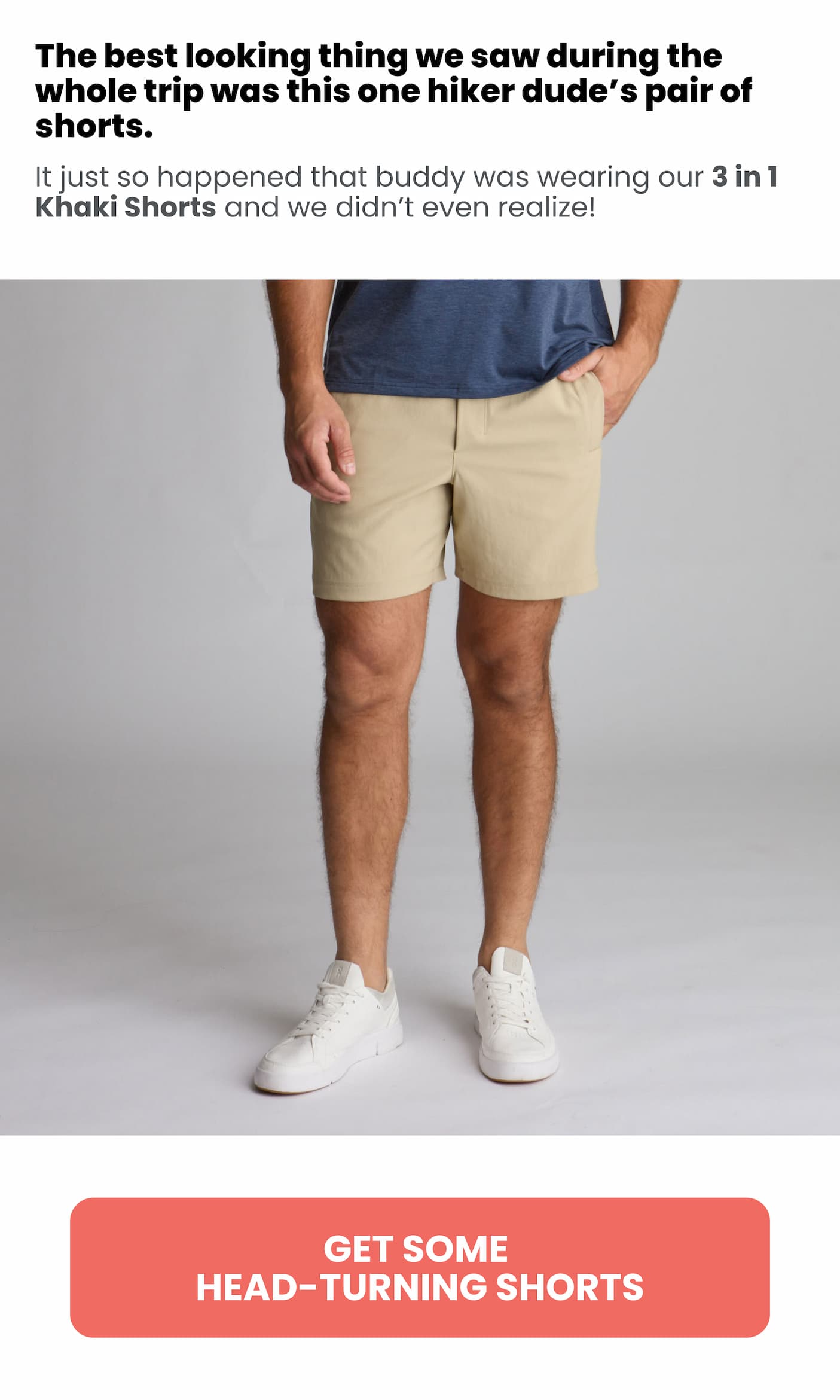 Get some head-turning shorts