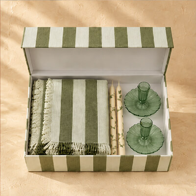 La Piccola Gift Box in Oliva Box Set by Casa Stilo
