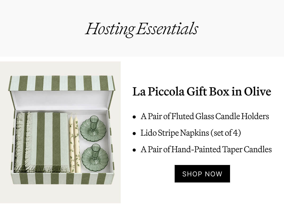 La Piccola Gift Box in Olive