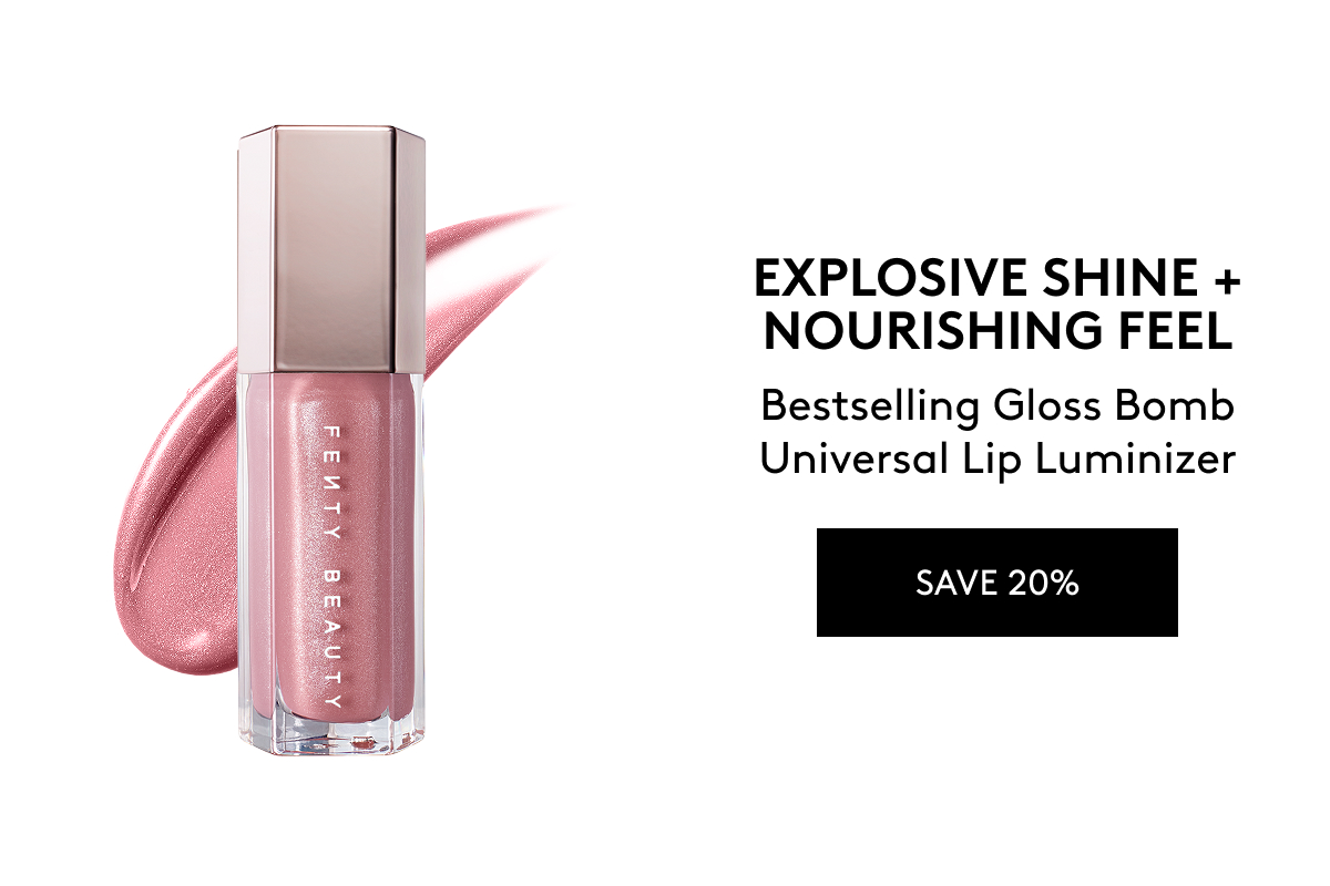 EXPLOSIVE SHINE + NOURISHING FEEL | Bestselling Gloss Bomb Universal Lip Luminizer | SAVE 20%