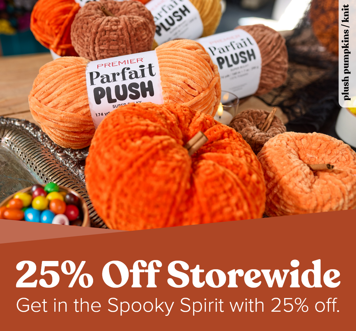 Get in the Spooky Spirit with 25% off.