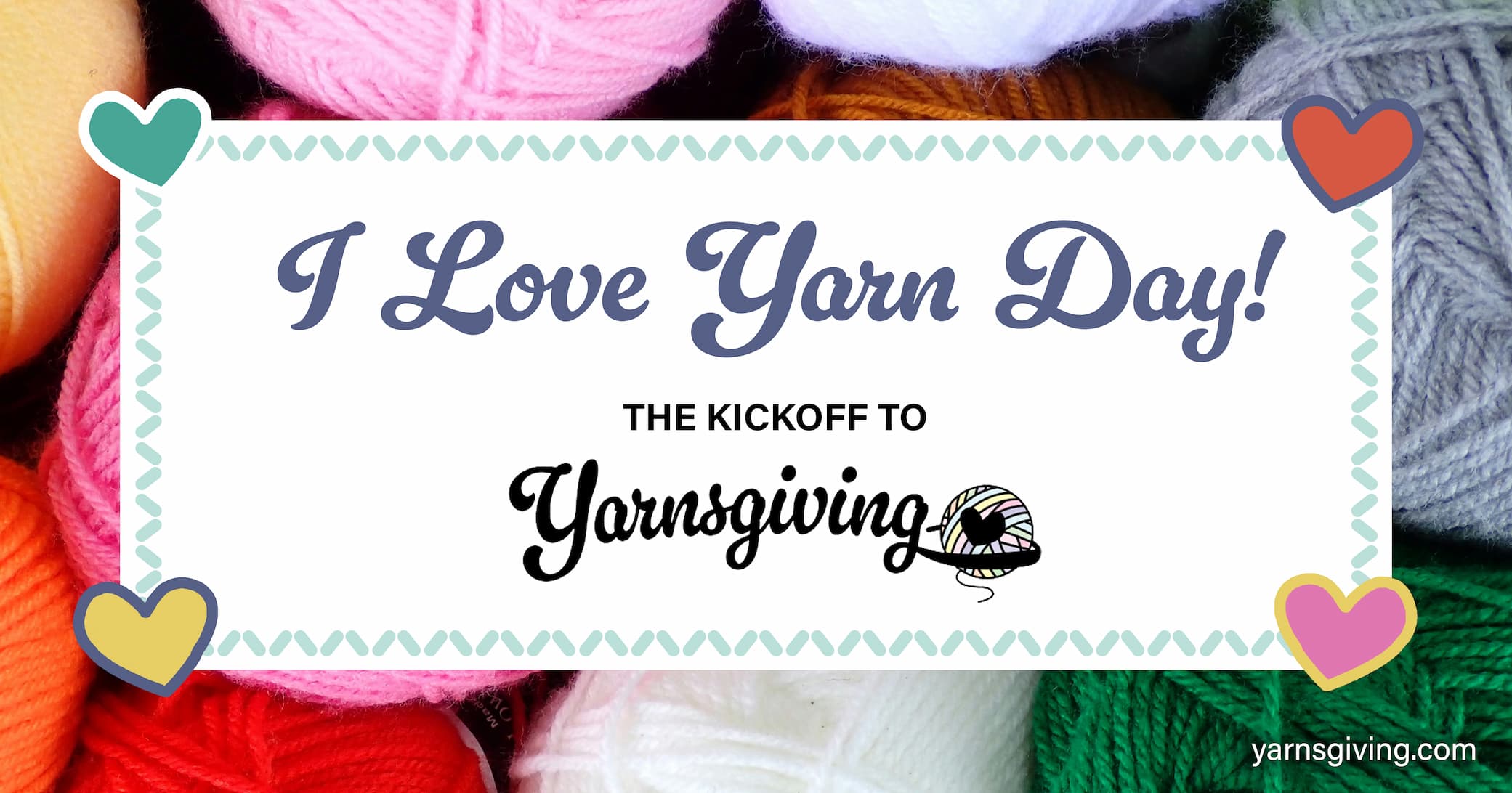 I love yarn day