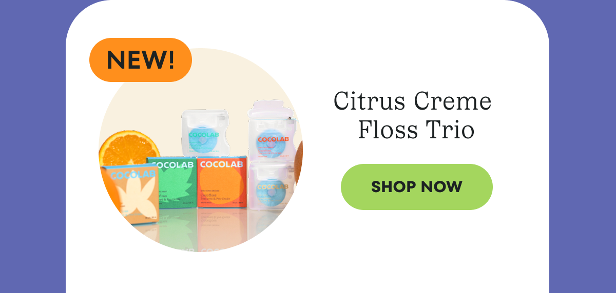 Citrus Creme Floss Trio