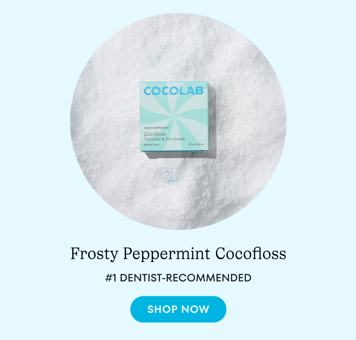 Frosty Peppermint Cocofloss