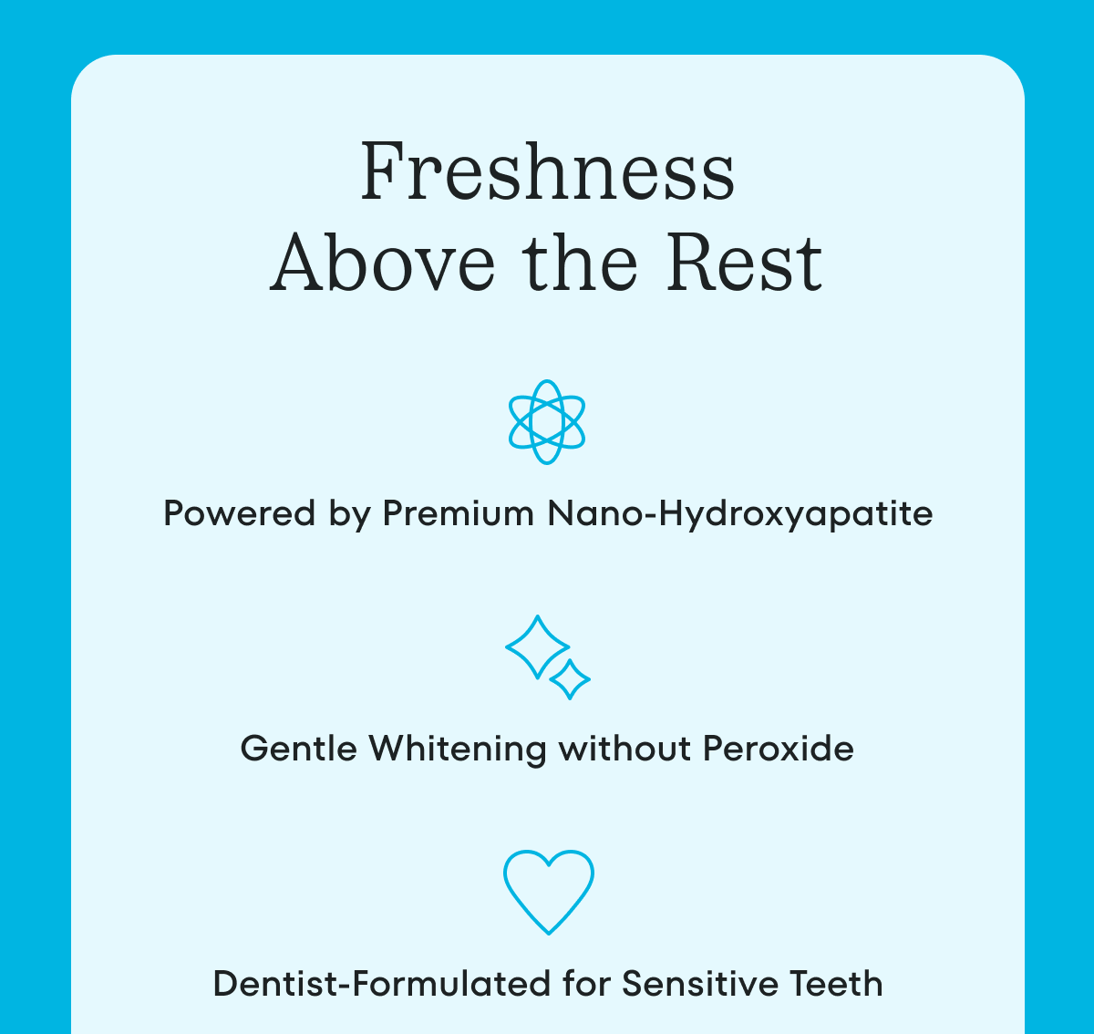 Freshness Above the Rest