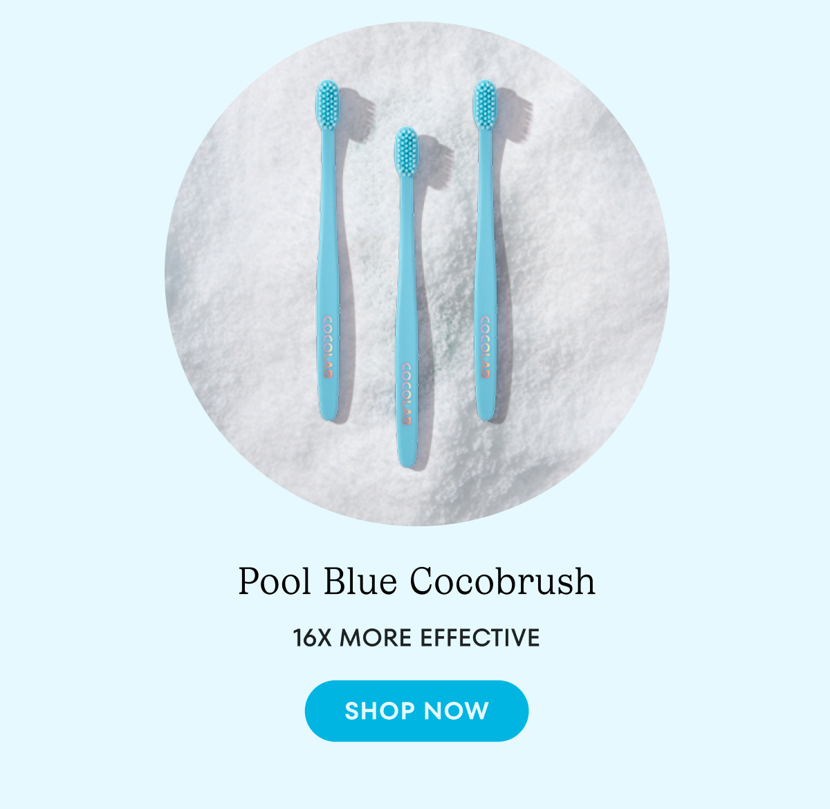 Pool Blue Cocobrush 