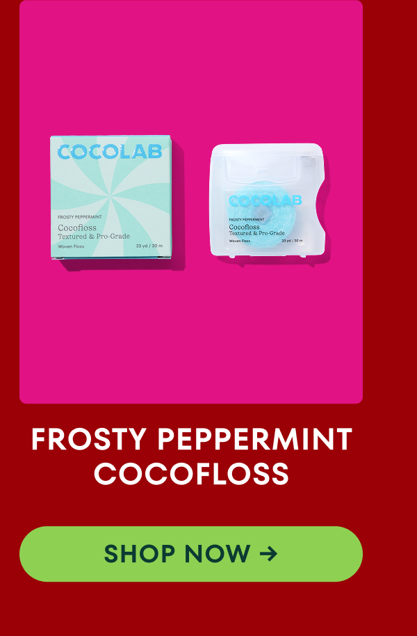 Frosty Peppermint Cocofloss