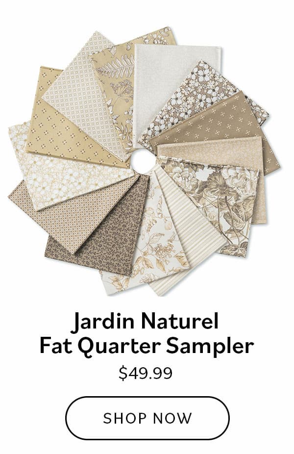 Jardin Naturel Fat Quarter Sampler, $44.99