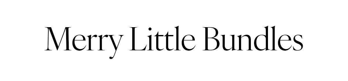 Merry Little Bundles