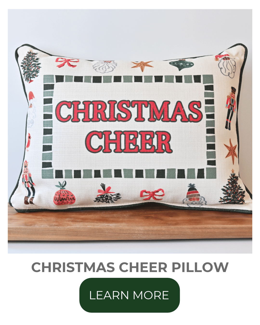 Christmas Cheer Rectangle Pillow