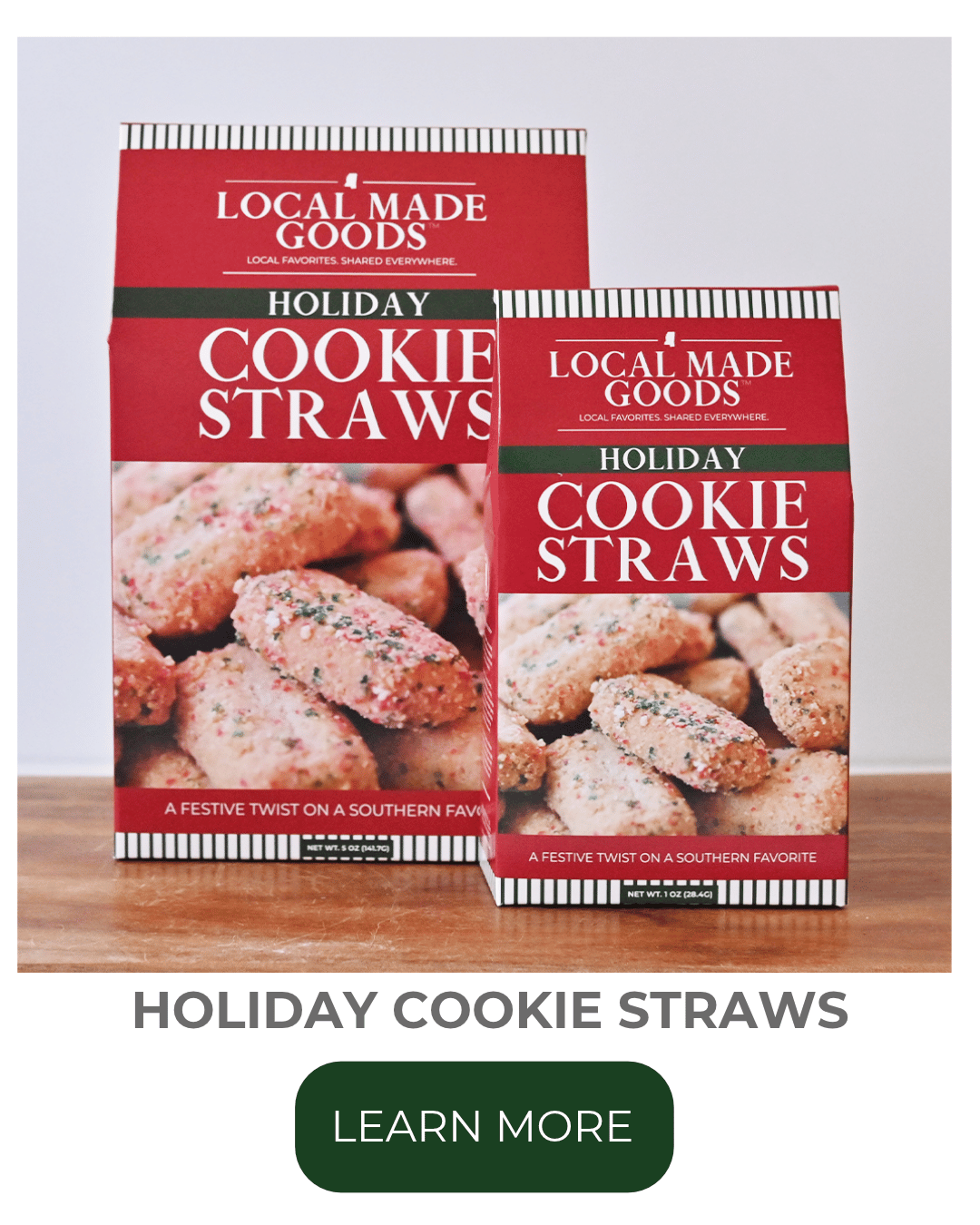 Holiday Cookie Straws
