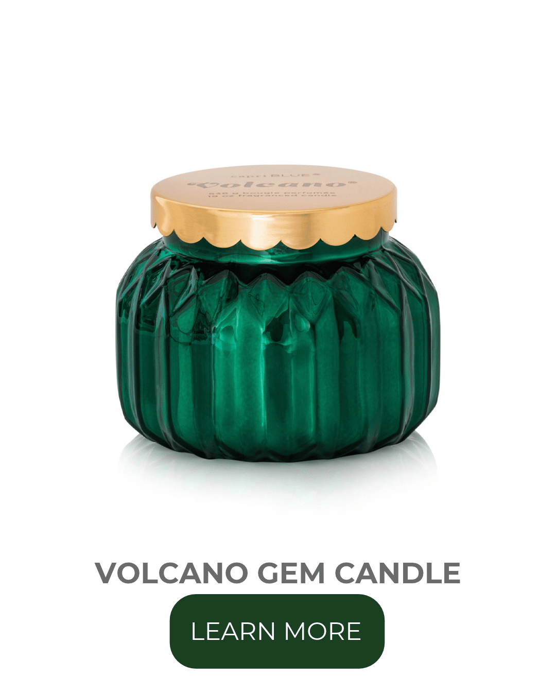 Volcano Gem Candle