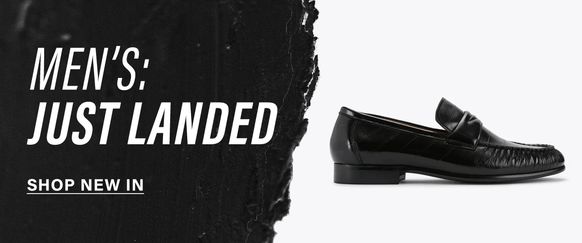 Men's New In Banner