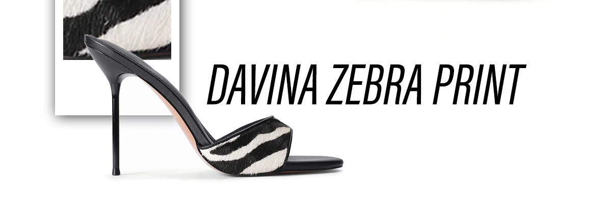 Davina Zebra Print
