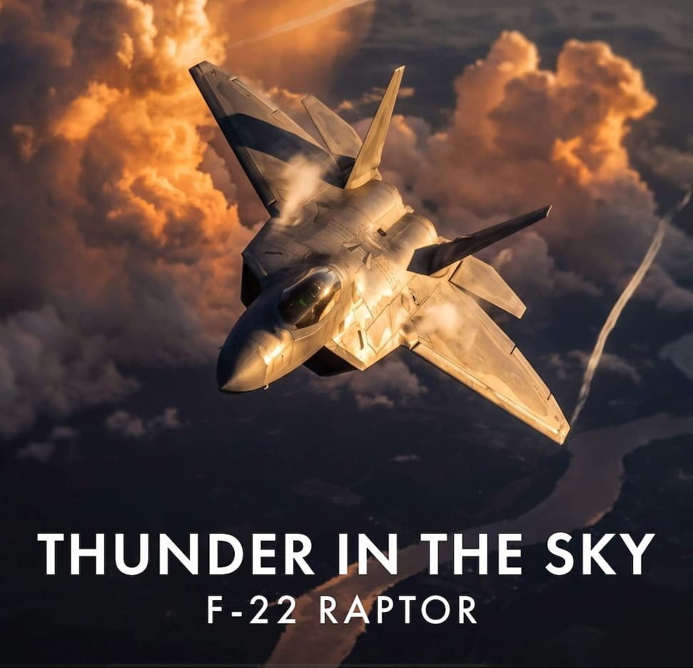 Thunder In The Sky! F22 Die Cast Model Now Available To Order