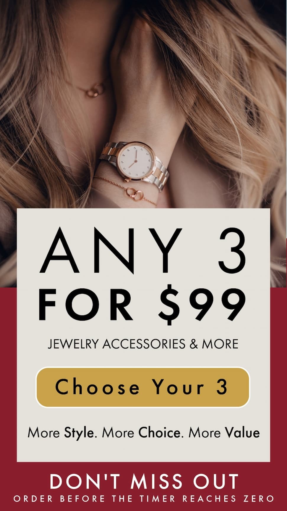 Any 3 Items For Just $99 - Jewelry, Accessories & More